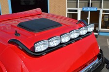 Roof bar flush led black - bar, +