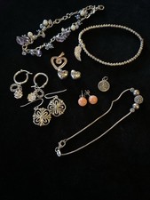 Job Lot Sterling Silver 925 Mixed Lot Not Scrap All Marked Inc Pearl , Coral