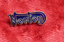 Norton Motorcycle Enamel Lapel