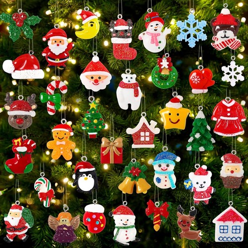 Christmas resin ornament - resin,
