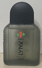 Lynx AFRICA Aftershave Rare Discontinued 50ml Vintage Retro Faberge Paris