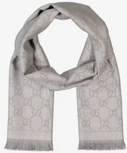 Gucci scarf jaquard pattern - gucci,