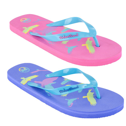 Ladies toe post flip flops - ladies,