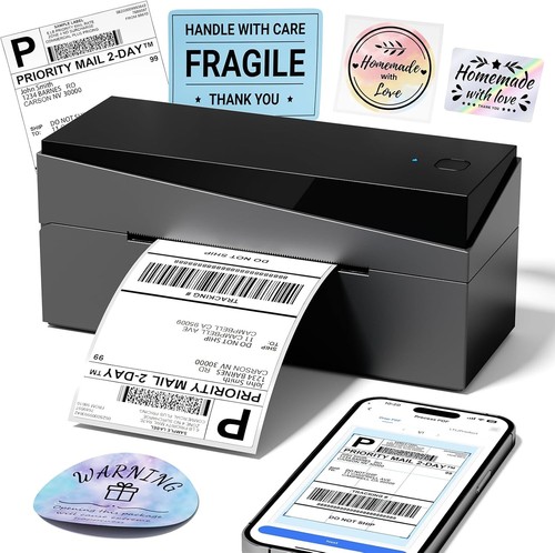 Shipping label printer - label,