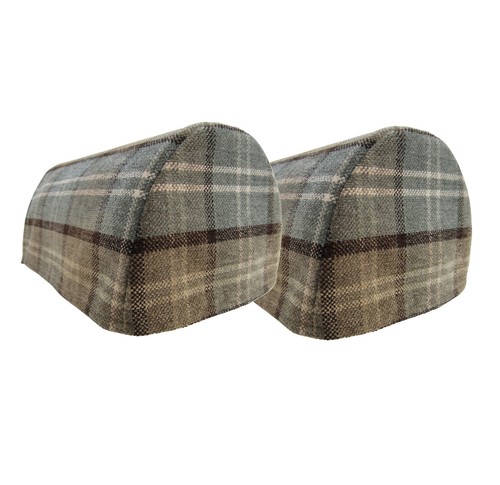 Balmoral check round arm - check, caps