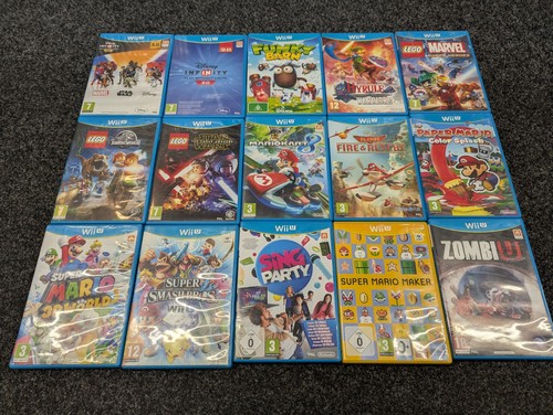 15x wii games bundle - 15x, u