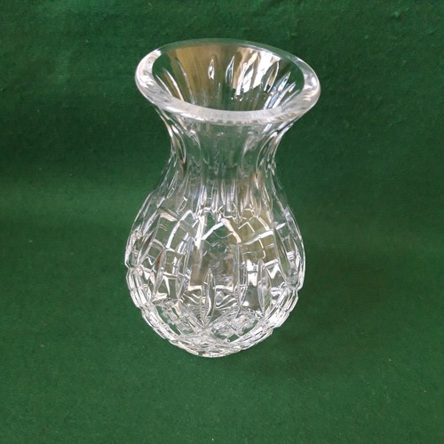 Lead crystal cut glass small - crystal,