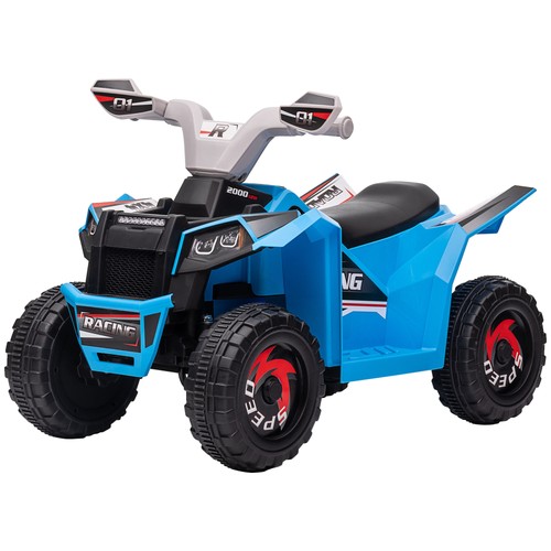 Homcom electric quad bike 6v - quad,
