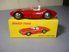 Dinky Toys 22A Maserati Sport 2000 racing car with original box