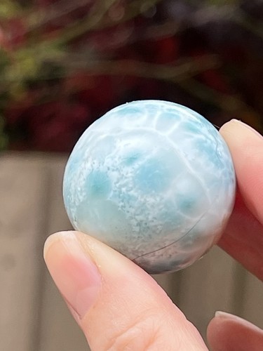 Larimar ball deep blue - blue, dolphin