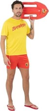 Mens 1980s Baywatch T-Shirt