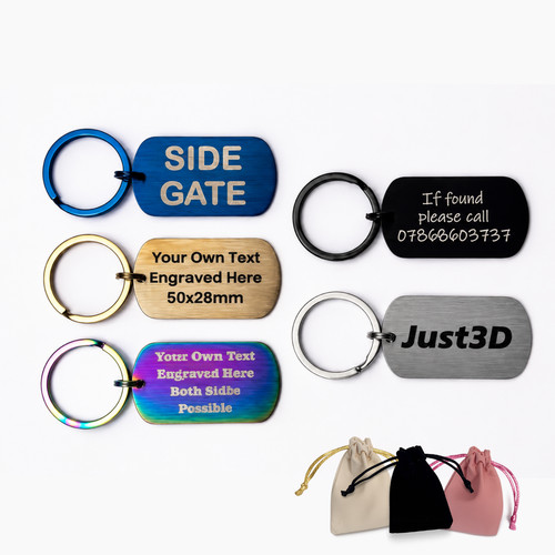 Engraved solid stainless steel - engraved,