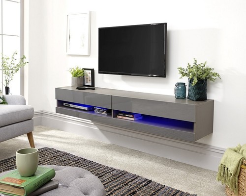 Galicia grey 180cm wall - 180cm, tv