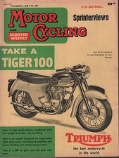 Motor Cycling july 27 1961