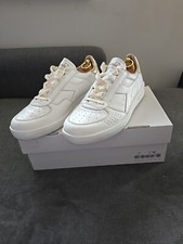 Diadora Herirage Borg Elite Liquid UK11 Made In ITALY-Worn Once.  An 80' Classic