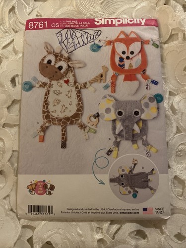 Simplicity pattern 8761 baby - simplicity,