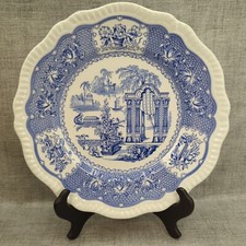 Spode Blue Room Regency Collection "Pagoda" Blue & White Collectors Plate 