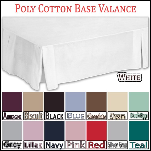 Base valance poly cotton - valance,