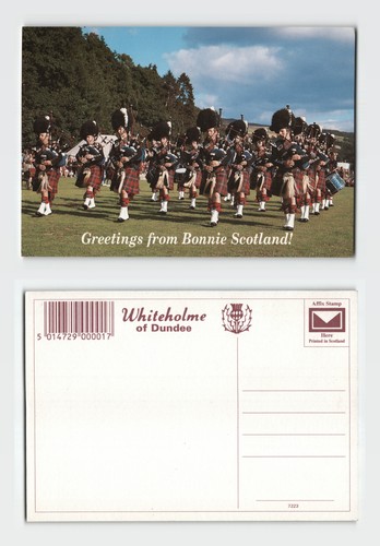Postcard scottish pipe - -,