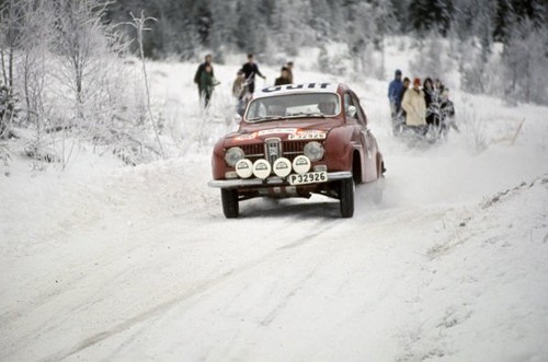 Saab 1968 rally car - saab,