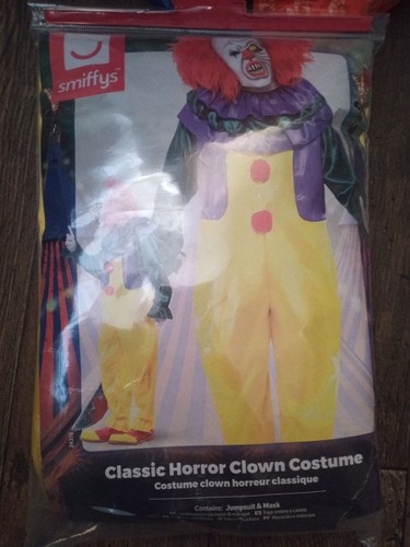 Classic horror clown costume - classic,