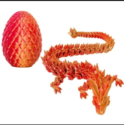 12cm mini printed dragon - mini,