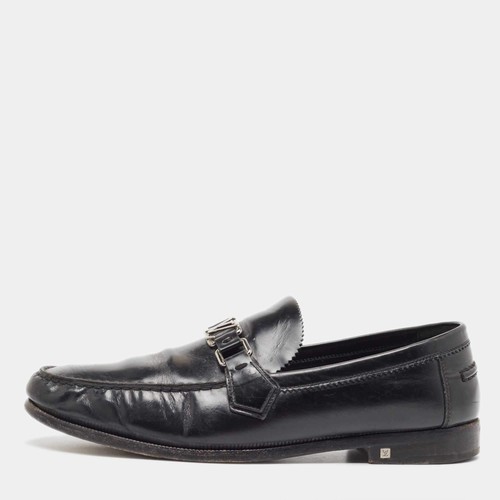 Louis vuitton black leather - black,