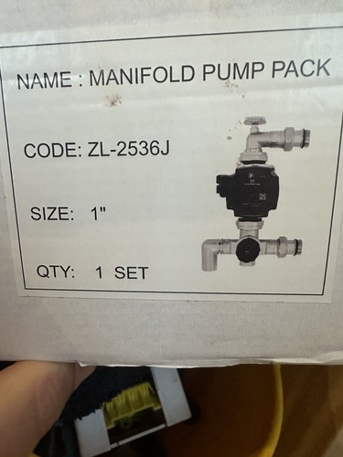 Ufh pump upm3 - pump, manifold