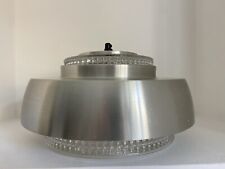 1960s Vintage Aluminum Glass Retro Loft Lamp Space Age Swedish