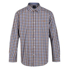 Designer Clothing Shirt New Mens Checked Pure Cotton Casual Long Sleeve Buttons