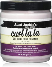 Aunt Jackie’s Curl La La Defining Curl Custard Sulfate & Paraben Free 426g