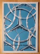 MERCEDES BENZ FULL PRODUCTION PROGRAMME 1978 UK Mkt Brochure - Cars Trucks Buses