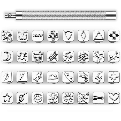 Pcs leather stamping - pcs,
