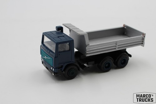 Herpa volvo f10 tipper - tipper, blue
