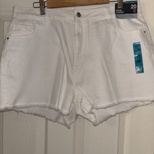 Women’s Primark White Fray