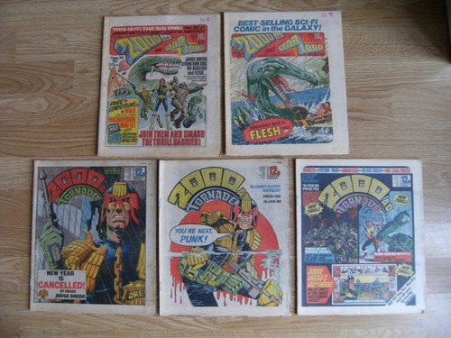 Vintage 2000ad judge - vintage,