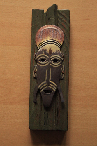 Small tribal african - small, face