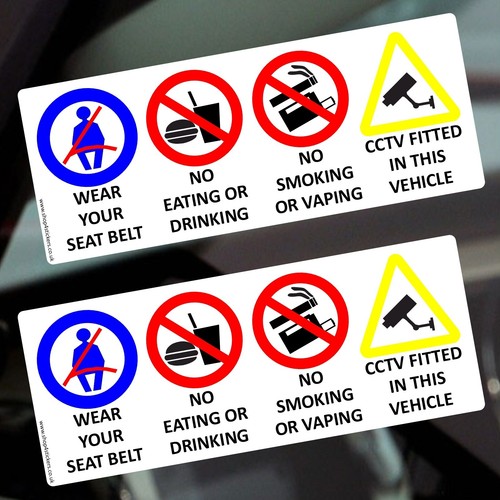 Sign seat belt no - 2,