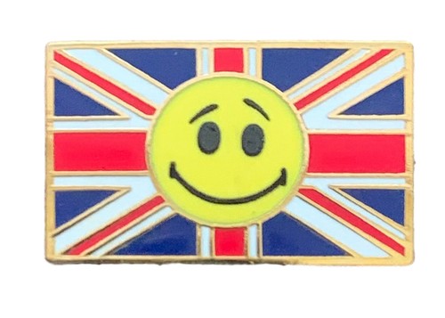 Happy face union jack - face,