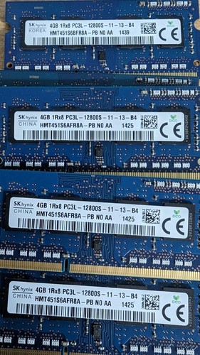 Hynix 4gb ddr3 - ddr3, pc3l-12800s