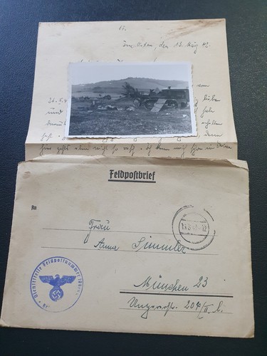 German ww2 wk2 soldiers letter - wk2,