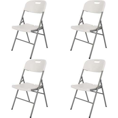 Set four folding white - four,