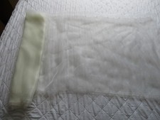 Cream Voile Fabric Length,  Approx 4 metre
