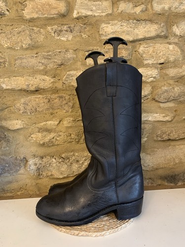 Vintage mens black leather - vintage,