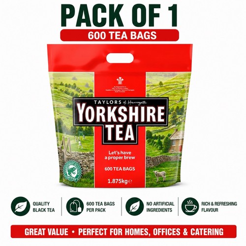 Yorkshire tea total 600 - total,