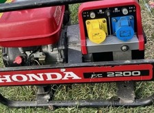 HONDA 2.4 KVA GENERATOR HONDA 110 VOLT GX200 PETROL SITE GENNY ELECTRIC GENNY