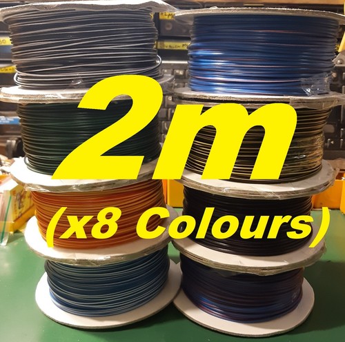 Motorcycle wire 8 striped - wire,
