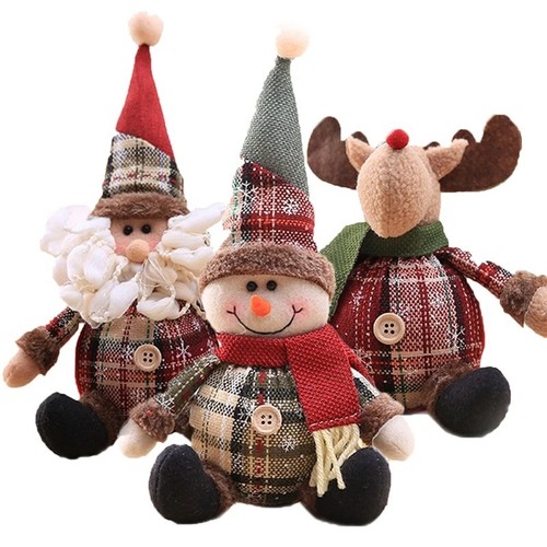 Christmas snowman doll santa - snowman,
