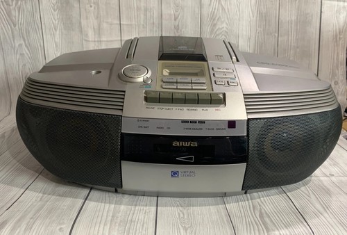 Aiwa radio cassette - cd,