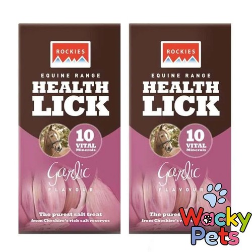 Horse lick rockies garlic - horse,